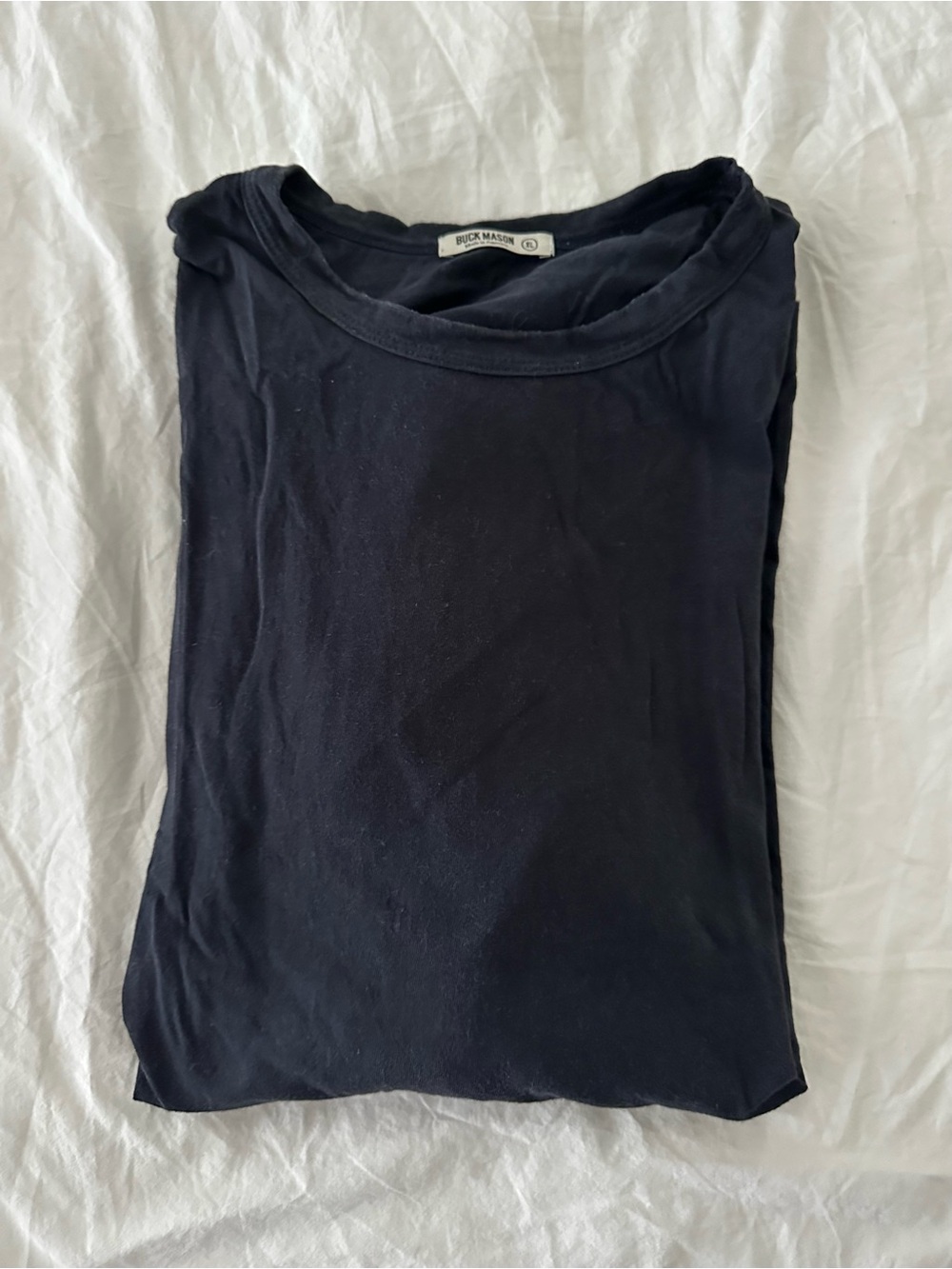 Buck Mason Black Short Sleeve Crew Tee